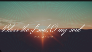 Psalm 103 Sermon
